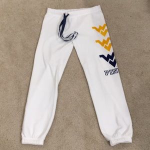 Wvu PINK Victoria's Secret lounge pants